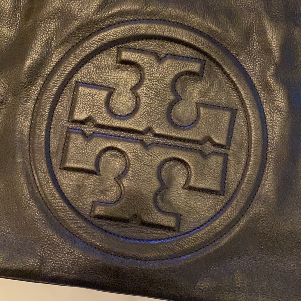 Tory Burch Purse Black Leather Purse - Picture 2 of 10
